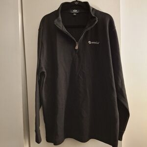 Vantage HYCU Black V-Neck Men's Pullover Sweater